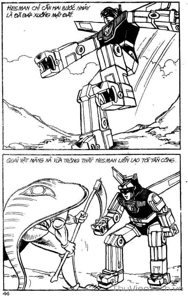 Truyện Tranh Dũng Sĩ Hesman trang 4