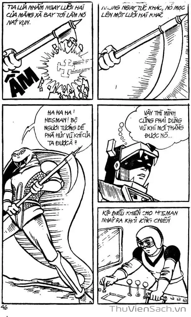 Truyện Tranh Dũng Sĩ Hesman trang 4