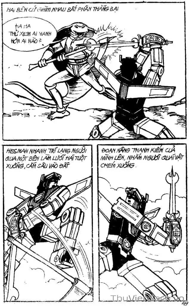 Truyện Tranh Dũng Sĩ Hesman trang 4