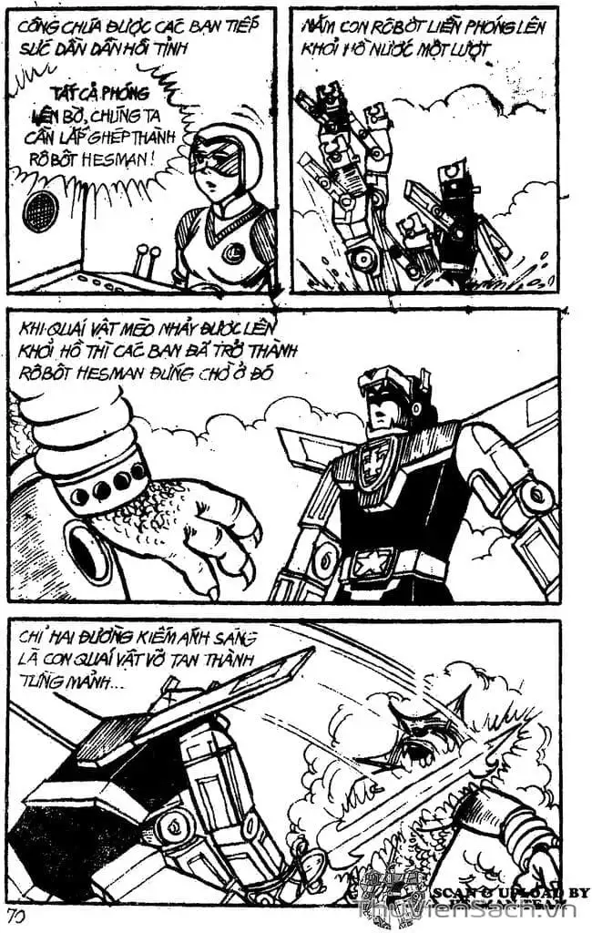 Truyện Tranh Dũng Sĩ Hesman trang 4