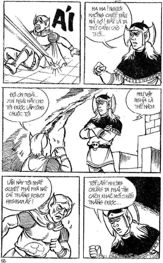 Truyện Tranh Dũng Sĩ Hesman trang 4