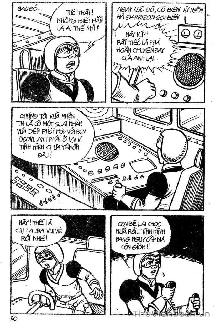 Truyện Tranh Dũng Sĩ Hesman trang 4