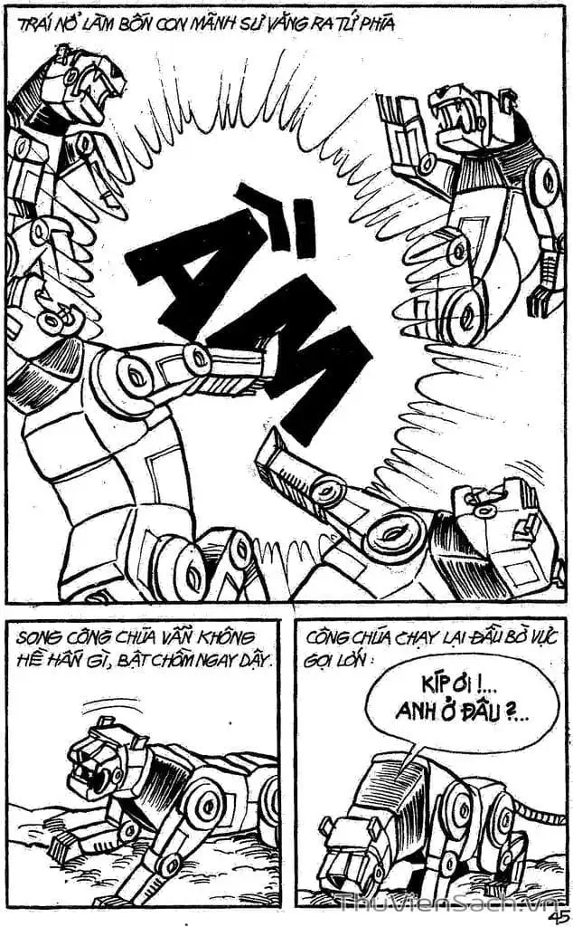 Truyện Tranh Dũng Sĩ Hesman trang 4