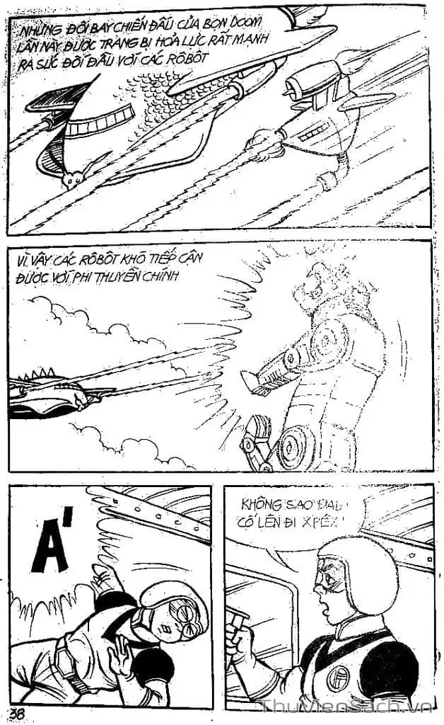 Truyện Tranh Dũng Sĩ Hesman trang 4