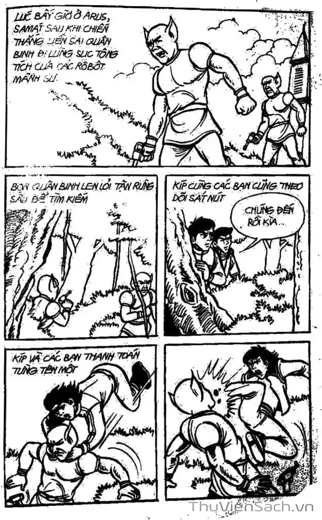 Truyện Tranh Dũng Sĩ Hesman trang 4