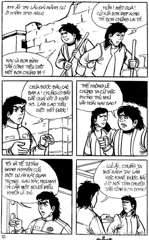 Truyện Tranh Dũng Sĩ Hesman trang 4
