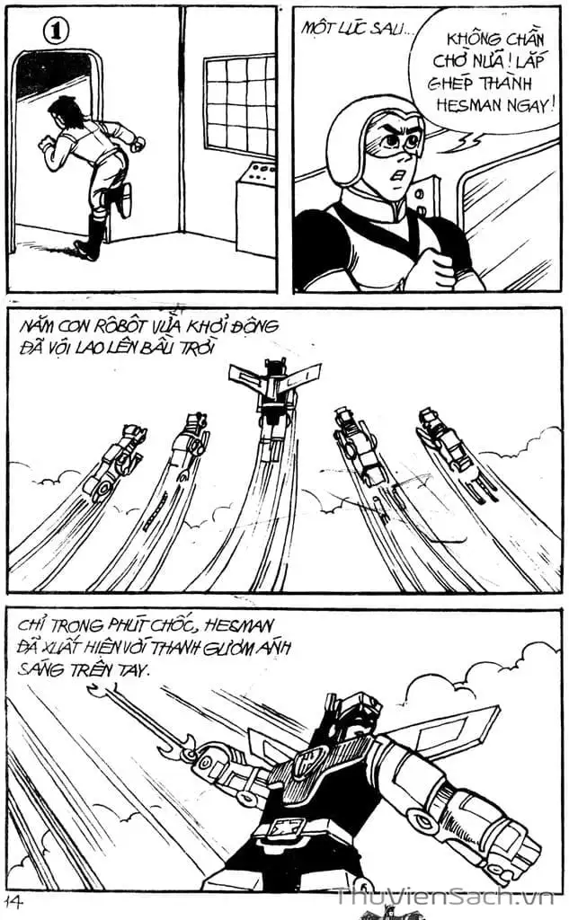 Truyện Tranh Dũng Sĩ Hesman trang 4