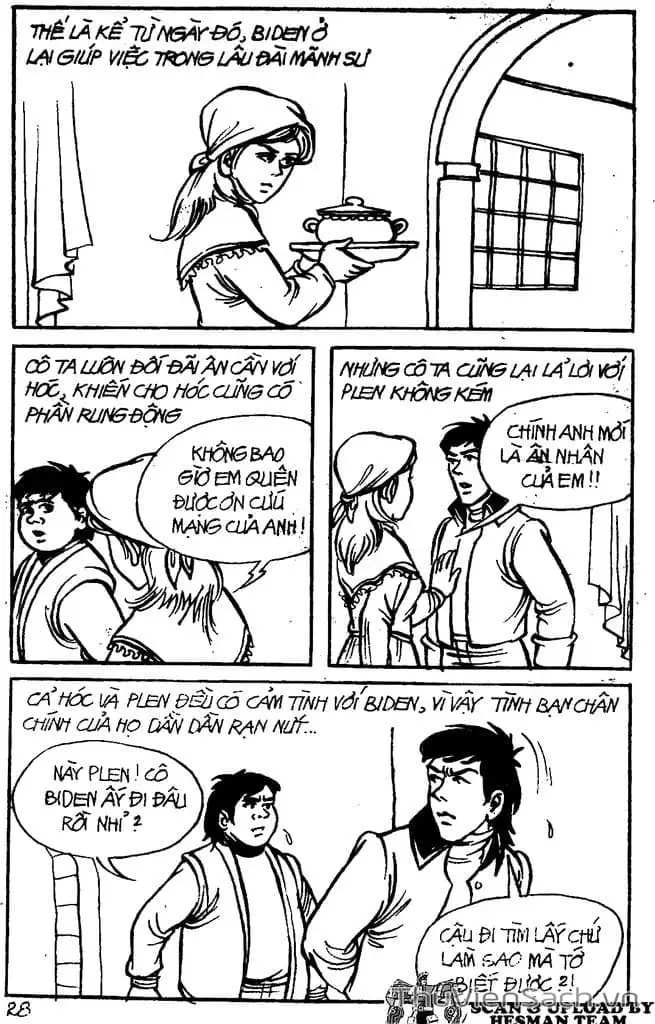 Truyện Tranh Dũng Sĩ Hesman trang 4