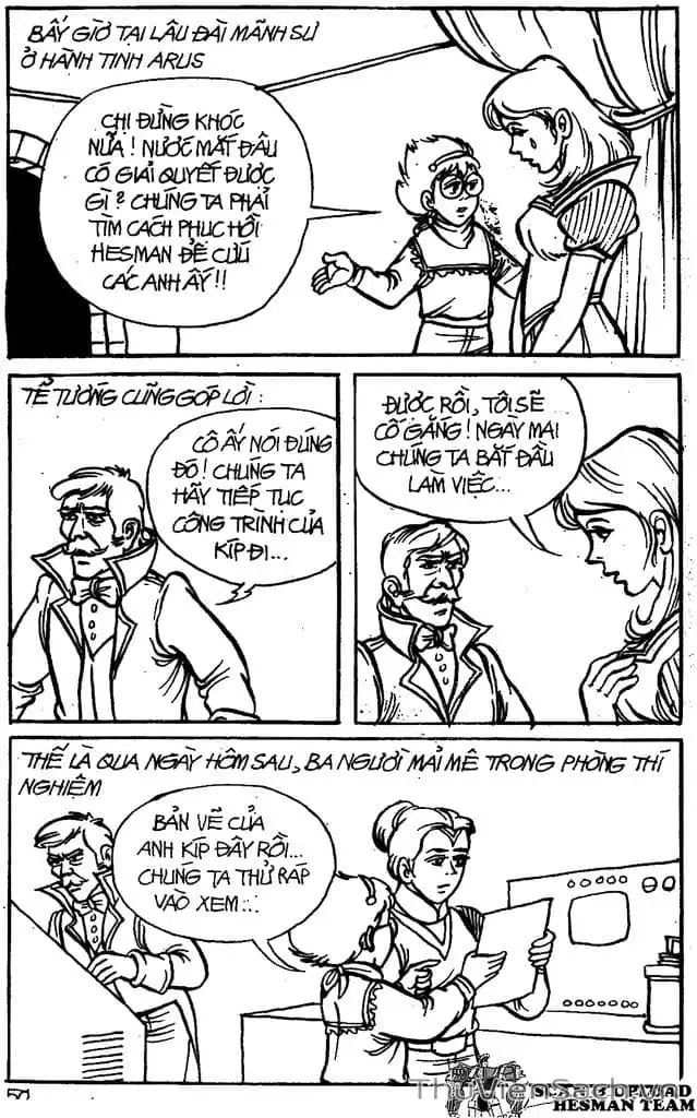 Truyện Tranh Dũng Sĩ Hesman trang 4