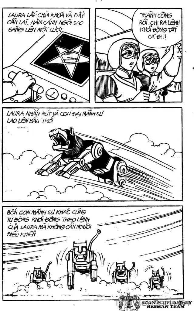 Truyện Tranh Dũng Sĩ Hesman trang 4