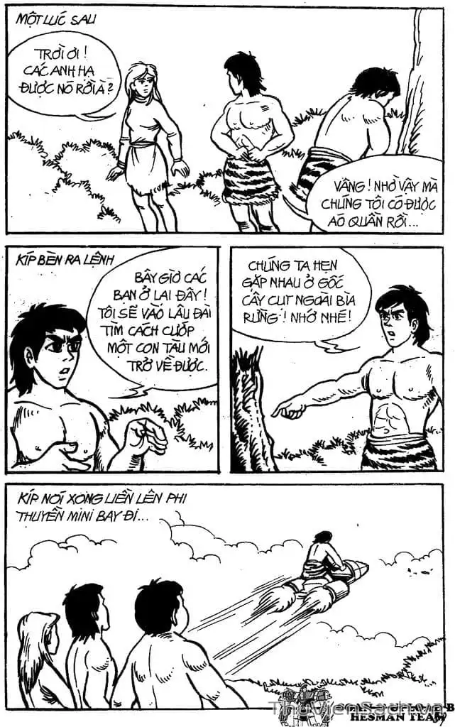 Truyện Tranh Dũng Sĩ Hesman trang 4