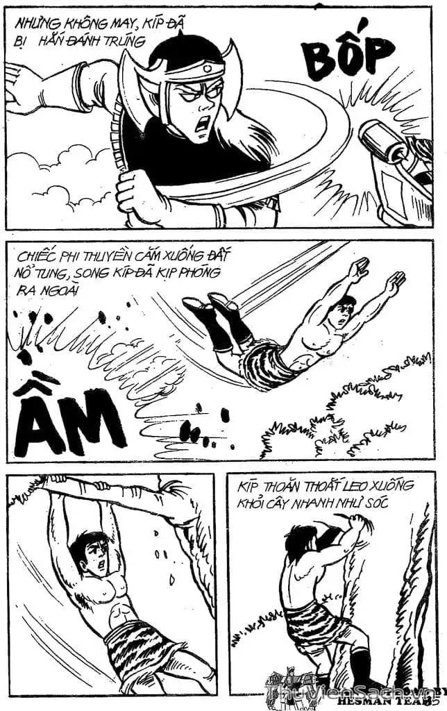 Truyện Tranh Dũng Sĩ Hesman trang 4