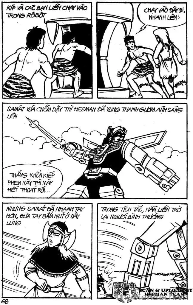 Truyện Tranh Dũng Sĩ Hesman trang 4