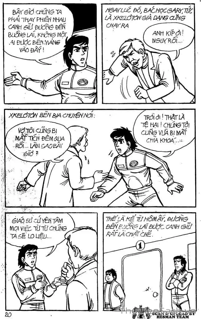 Truyện Tranh Dũng Sĩ Hesman trang 4