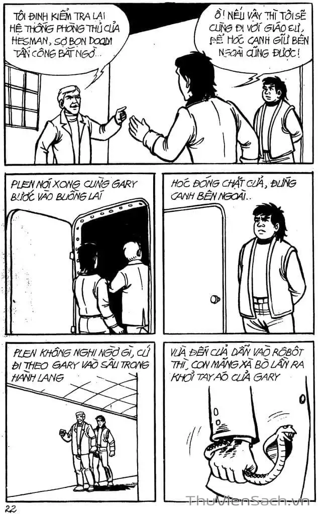 Truyện Tranh Dũng Sĩ Hesman trang 4