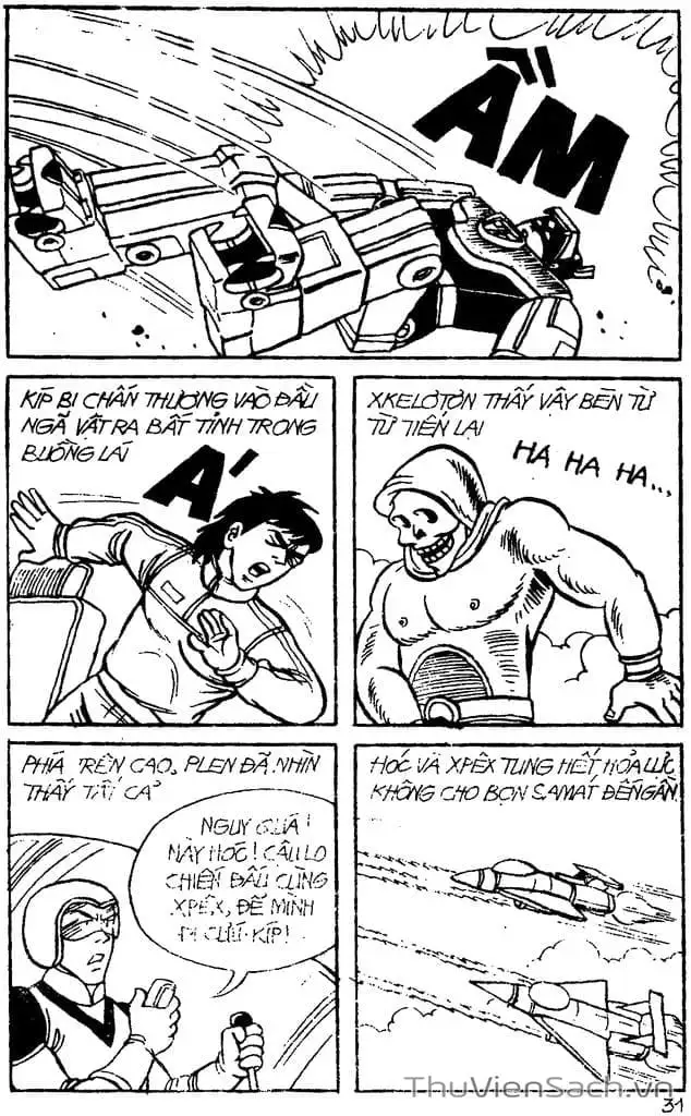 Truyện Tranh Dũng Sĩ Hesman trang 4