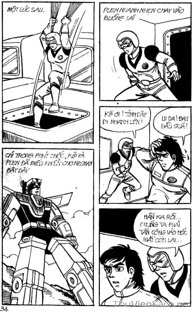 Truyện Tranh Dũng Sĩ Hesman trang 4