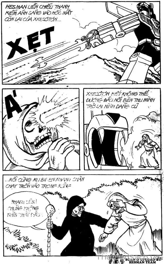 Truyện Tranh Dũng Sĩ Hesman trang 4