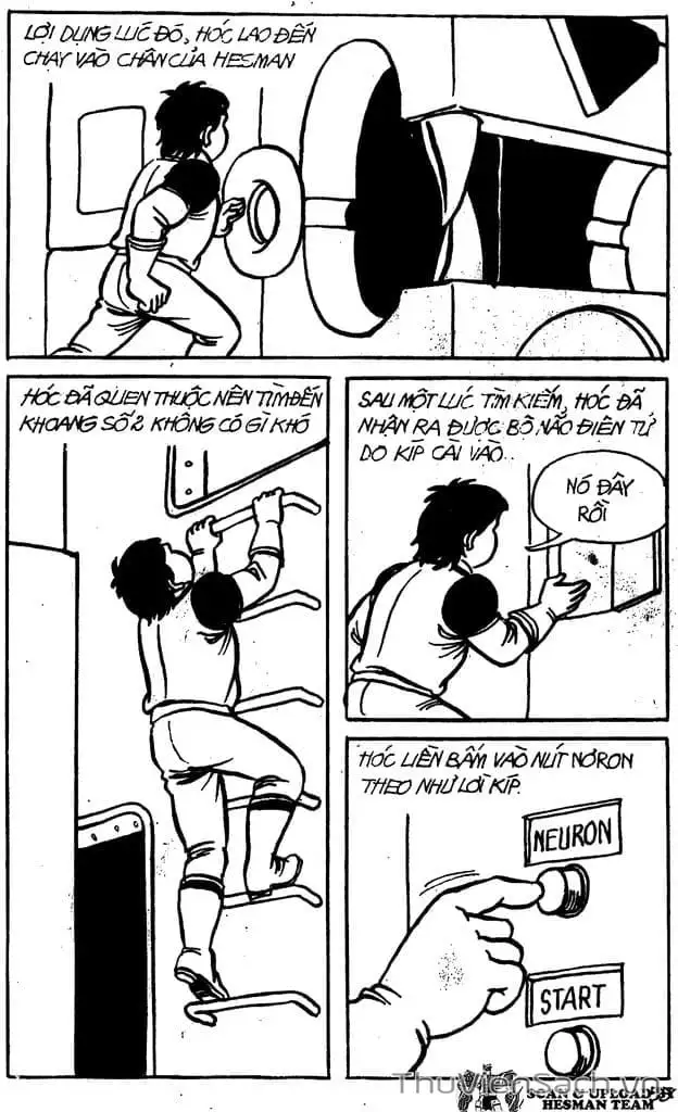 Truyện Tranh Dũng Sĩ Hesman trang 4