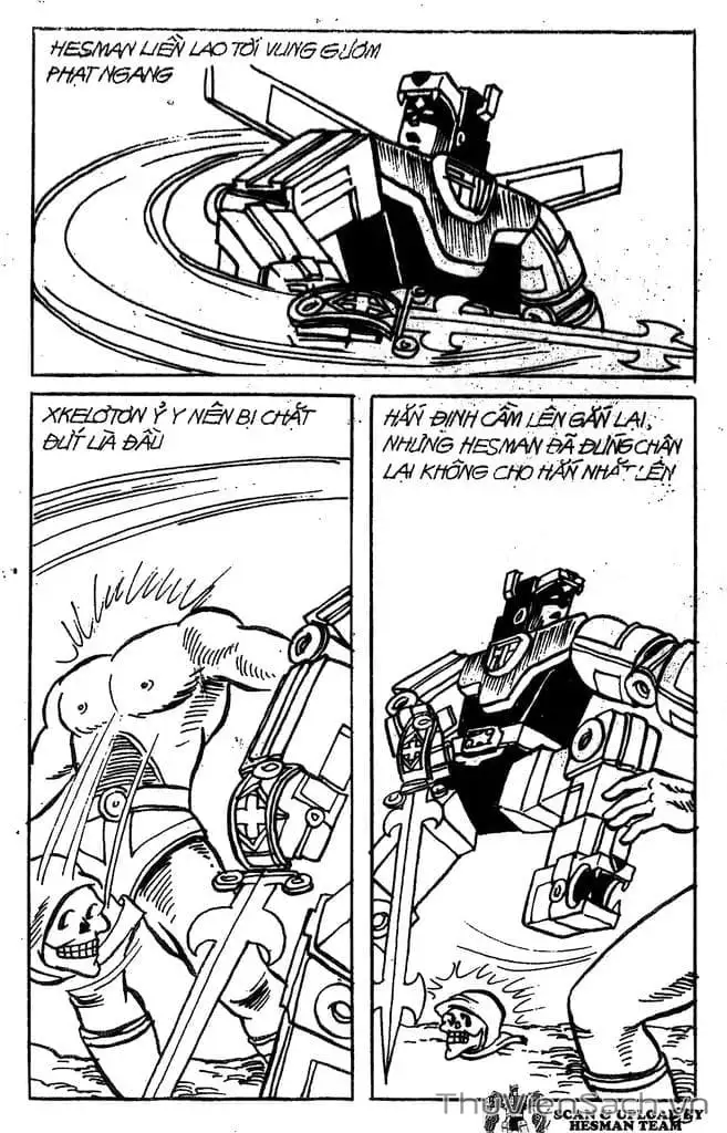 Truyện Tranh Dũng Sĩ Hesman trang 4