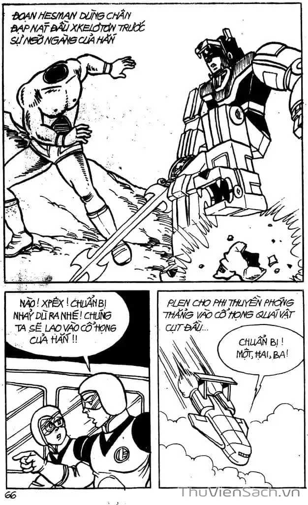 Truyện Tranh Dũng Sĩ Hesman trang 4