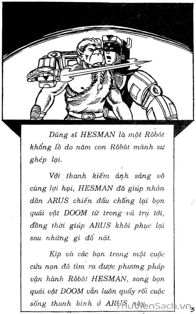 Truyện Tranh Dũng Sĩ Hesman trang 4