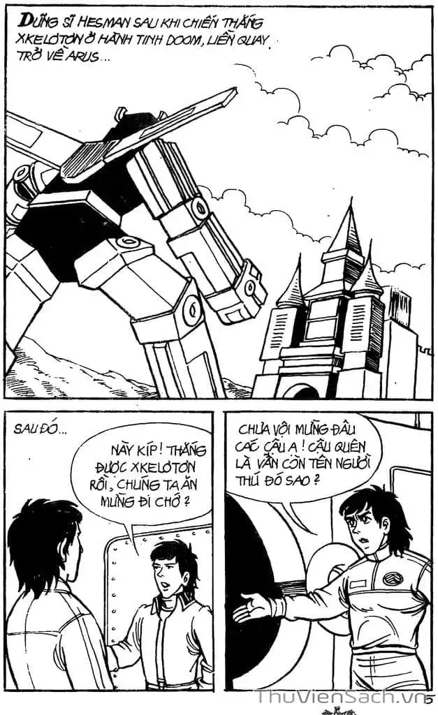 Truyện Tranh Dũng Sĩ Hesman trang 4