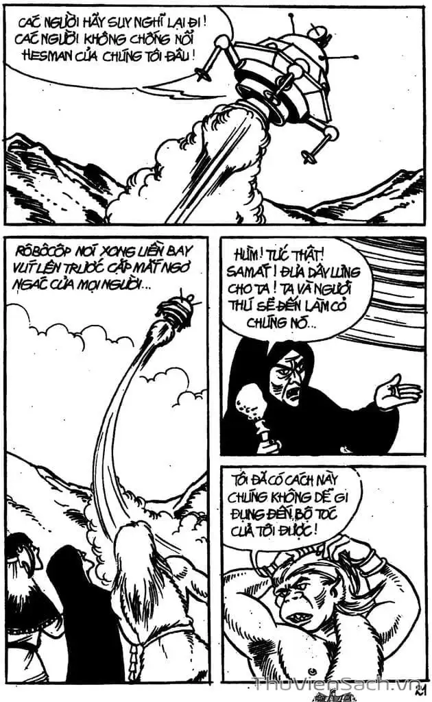 Truyện Tranh Dũng Sĩ Hesman trang 4