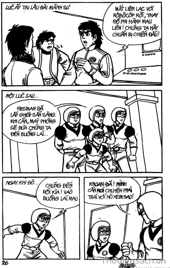 Truyện Tranh Dũng Sĩ Hesman trang 4