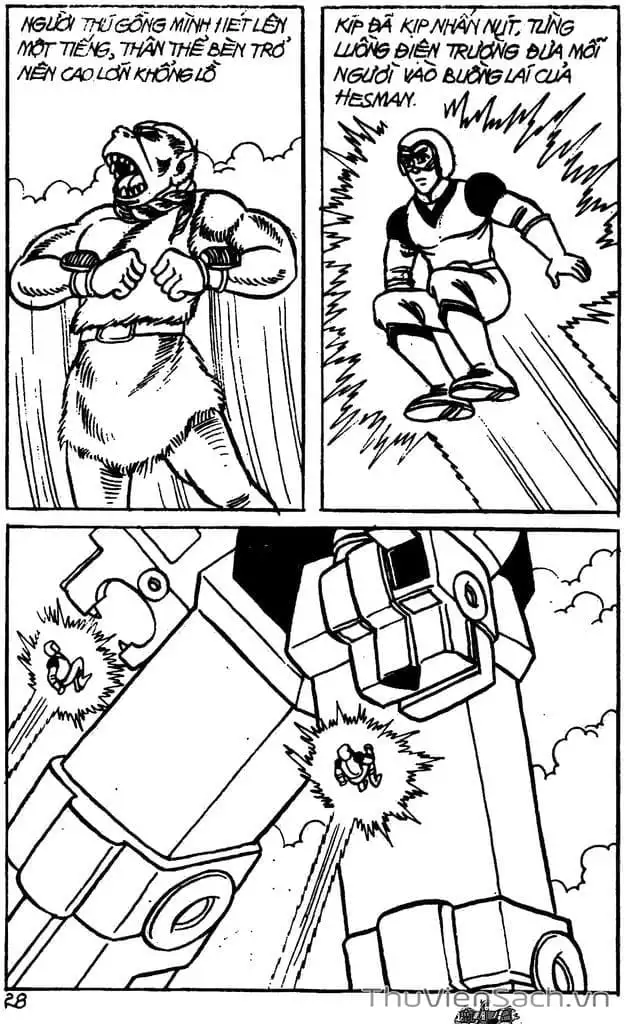 Truyện Tranh Dũng Sĩ Hesman trang 4