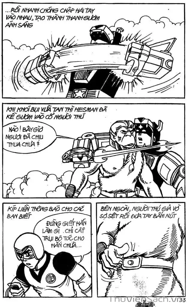 Truyện Tranh Dũng Sĩ Hesman trang 4