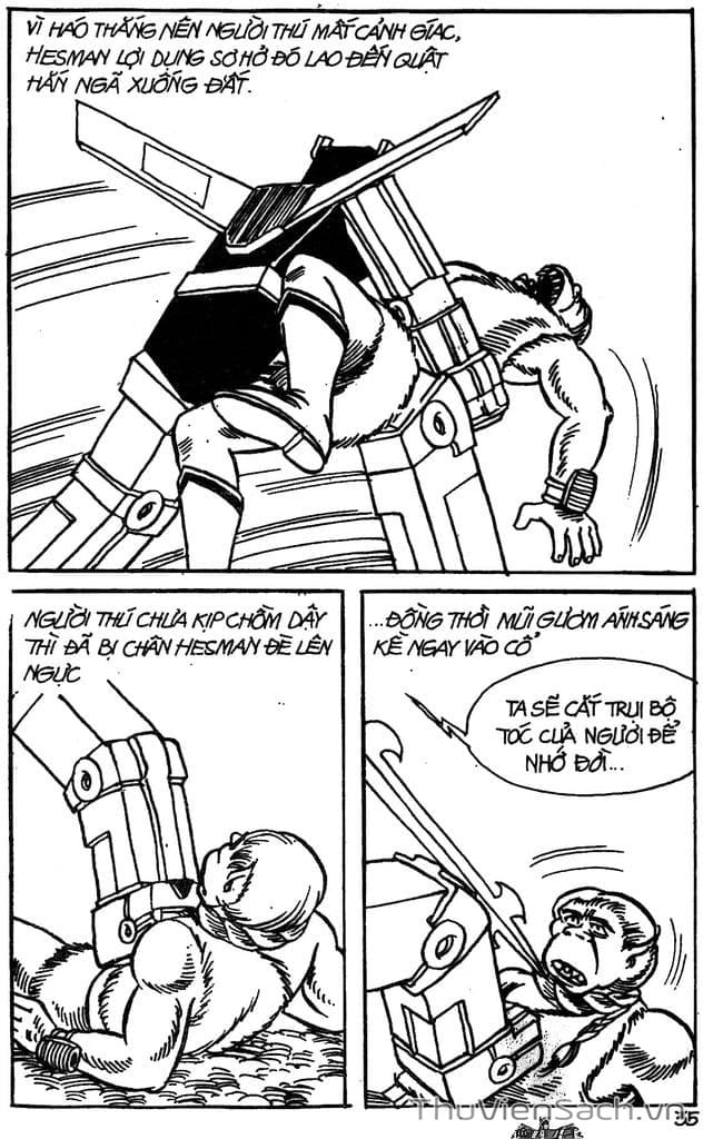 Truyện Tranh Dũng Sĩ Hesman trang 4