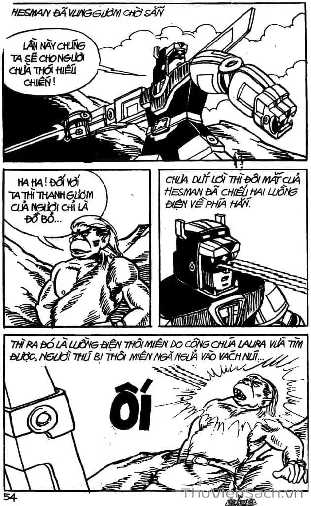 Truyện Tranh Dũng Sĩ Hesman trang 4