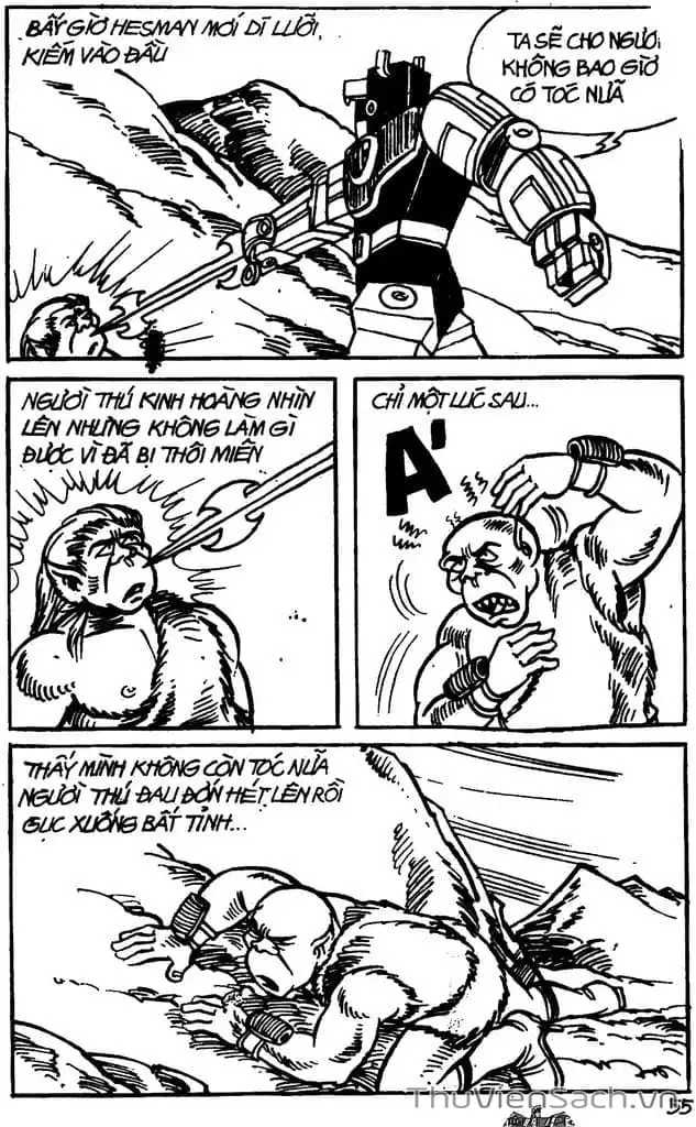 Truyện Tranh Dũng Sĩ Hesman trang 4
