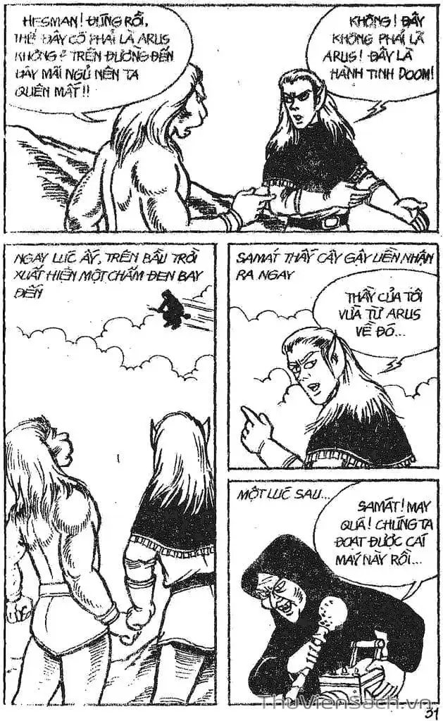 Truyện Tranh Dũng Sĩ Hesman trang 4