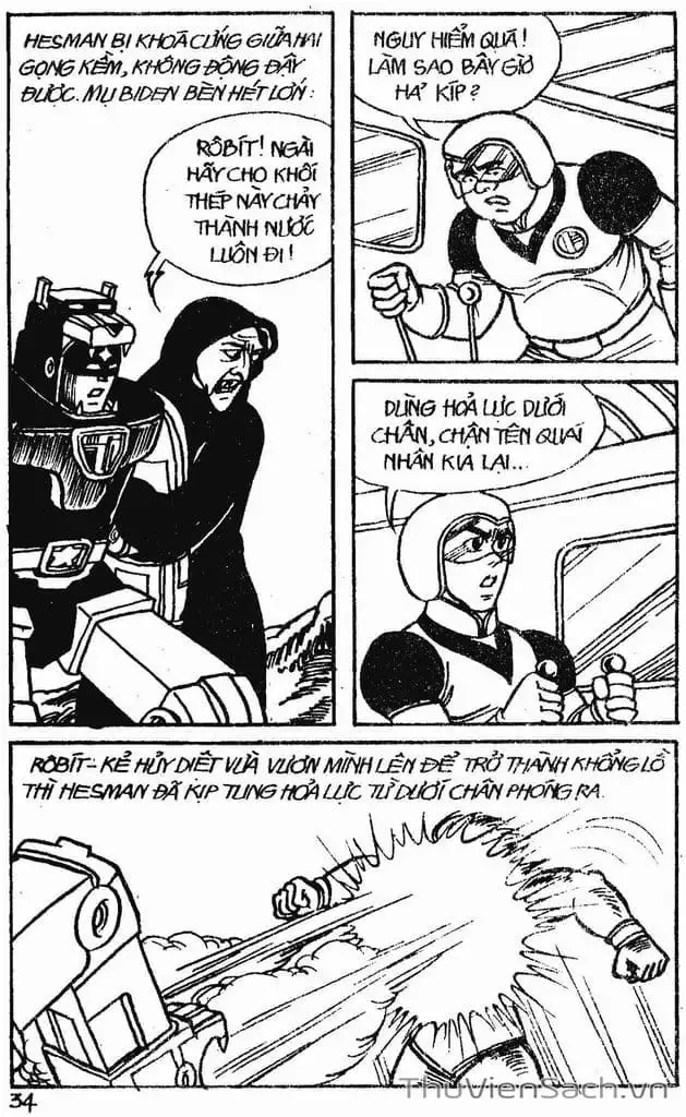Truyện Tranh Dũng Sĩ Hesman trang 4
