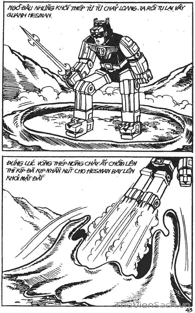 Truyện Tranh Dũng Sĩ Hesman trang 4