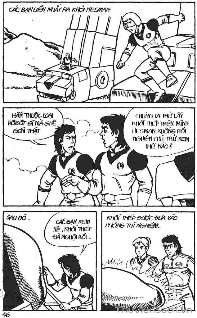 Truyện Tranh Dũng Sĩ Hesman trang 4