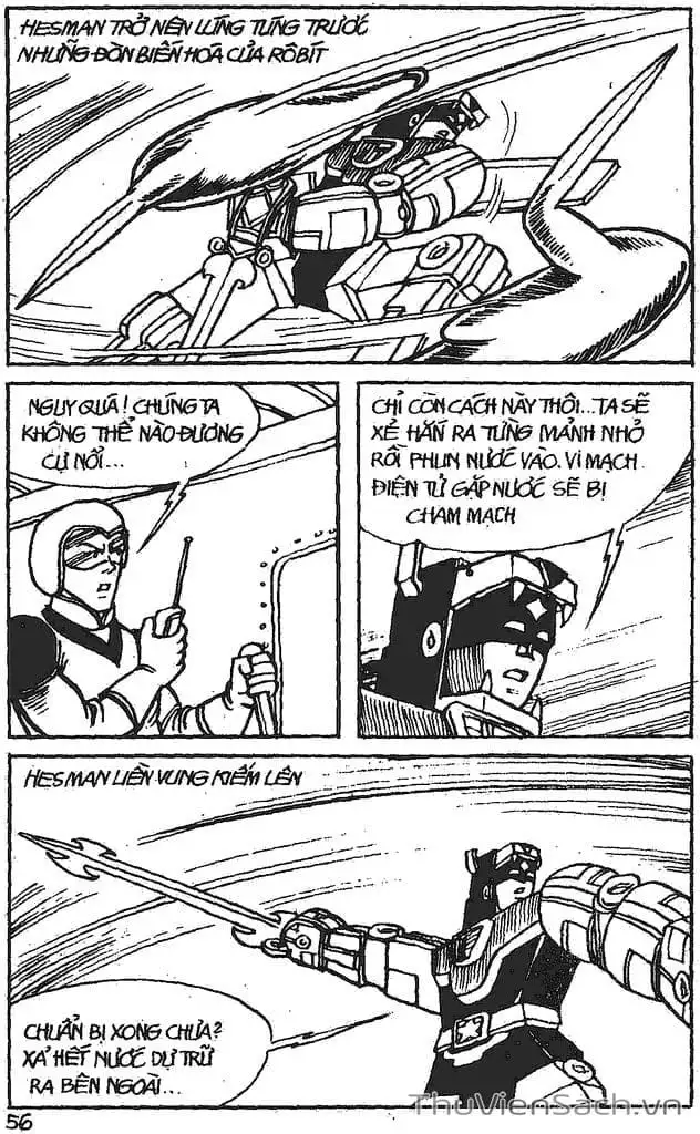Truyện Tranh Dũng Sĩ Hesman trang 4