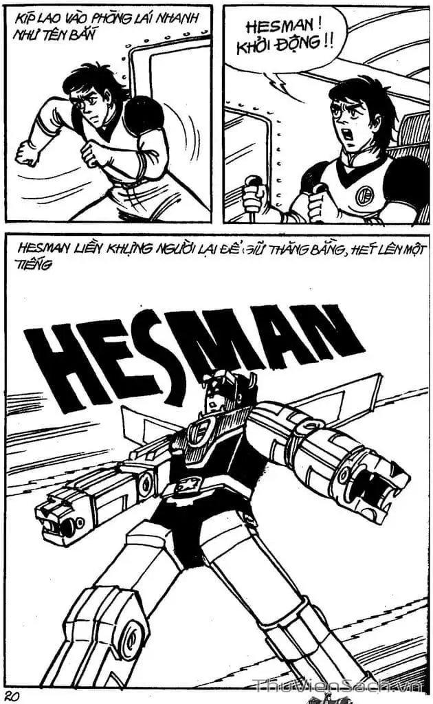 Truyện Tranh Dũng Sĩ Hesman trang 4