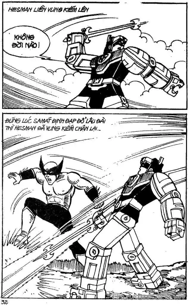 Truyện Tranh Dũng Sĩ Hesman trang 4