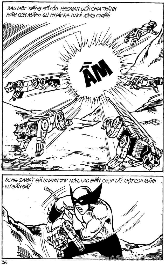 Truyện Tranh Dũng Sĩ Hesman trang 4