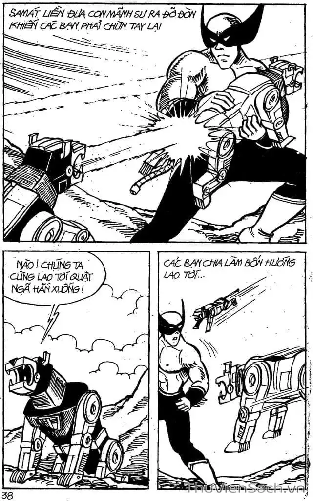 Truyện Tranh Dũng Sĩ Hesman trang 4