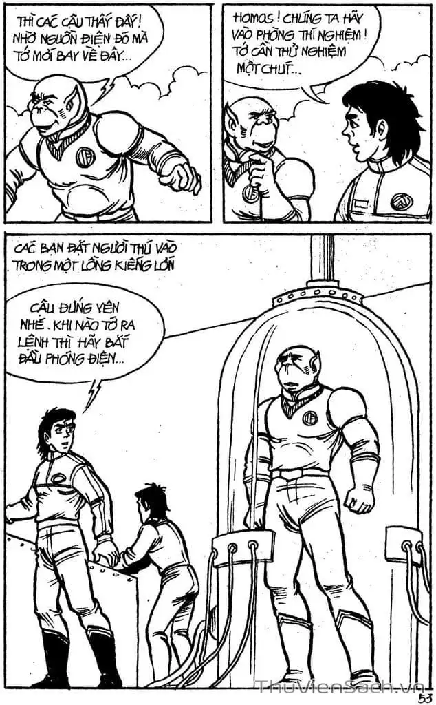Truyện Tranh Dũng Sĩ Hesman trang 4
