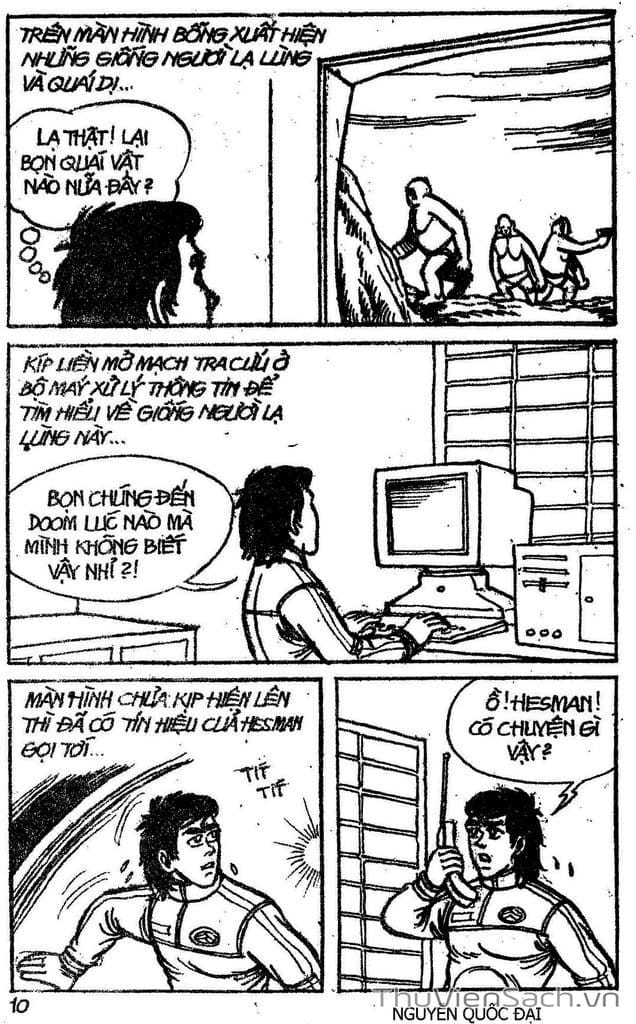 Truyện Tranh Dũng Sĩ Hesman trang 4