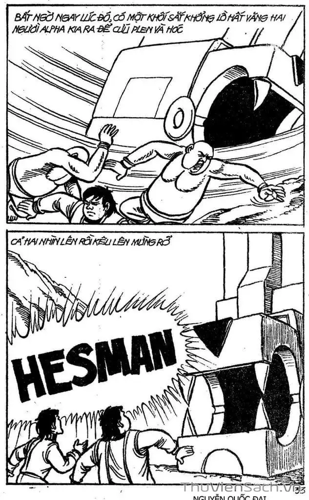 Truyện Tranh Dũng Sĩ Hesman trang 4