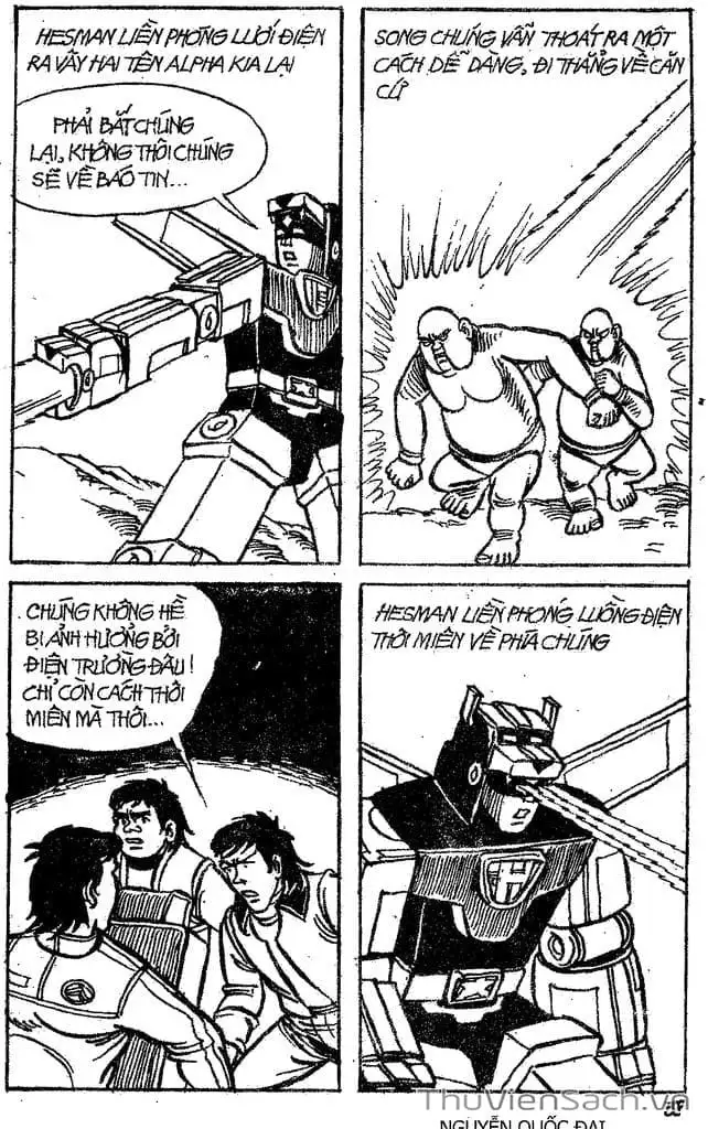 Truyện Tranh Dũng Sĩ Hesman trang 4