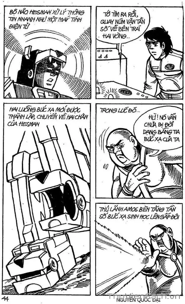 Truyện Tranh Dũng Sĩ Hesman trang 4