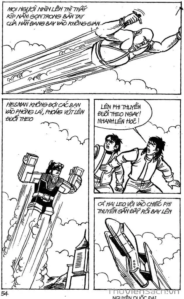 Truyện Tranh Dũng Sĩ Hesman trang 4