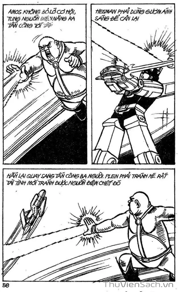 Truyện Tranh Dũng Sĩ Hesman trang 4